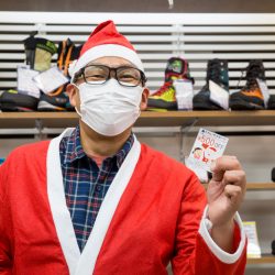 「冬靴サンタの￥500オフクーポン」プレゼント！