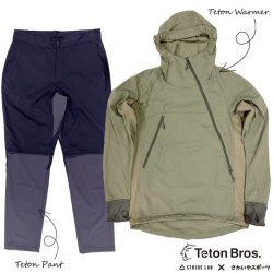 「Teton Bros. × STRIDE Lab × さかいやスポーツ別注 Teton Warmer / Teton Pant」発売のお知らせ