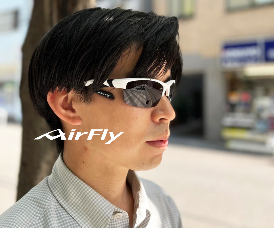 鼻パッドのない話題のサングラス「AirFly」の取り扱い開始しました